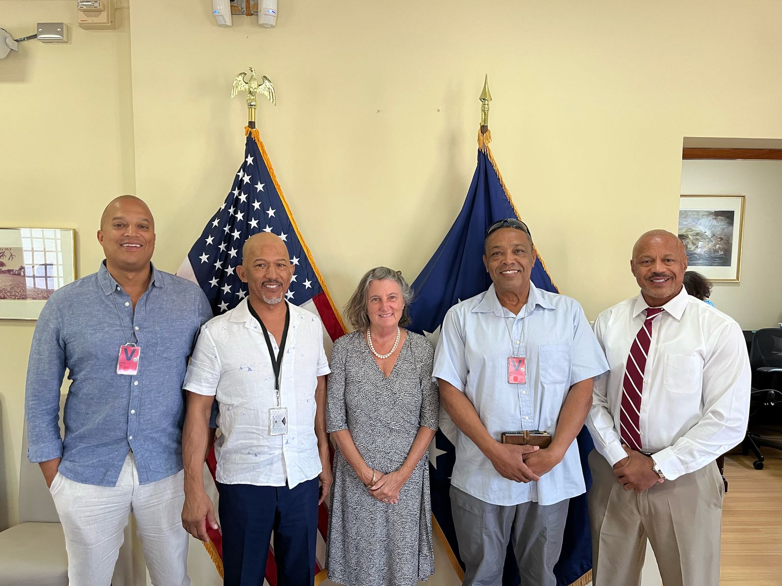 AEECV visit with former U.S. Ambassador Jennifer Adams